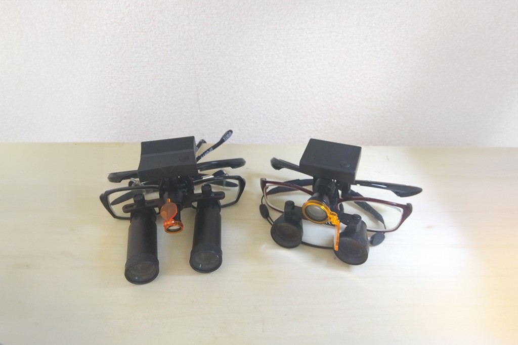 拡大鏡を使ってなるべく歯を削らない治療