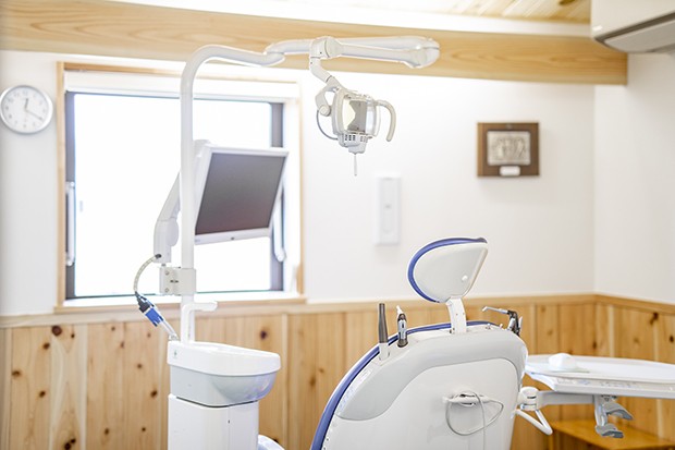 ①外観②受付③処置室