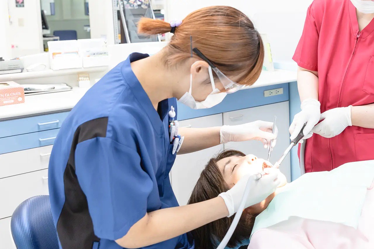 ベテラン歯科衛生士が担当