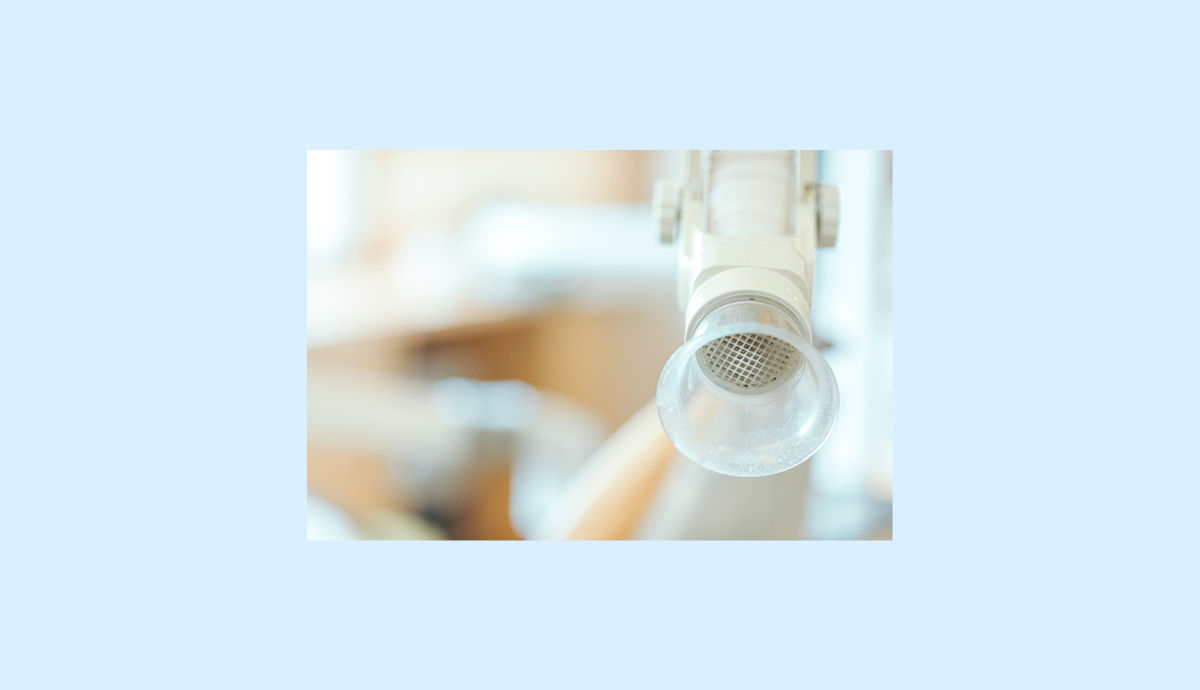 口腔外バキュームでエアロゾル対策