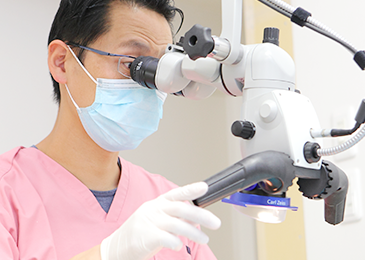 長期的な利用を考えて治療を行います