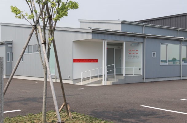 ①外観②受付③処置室