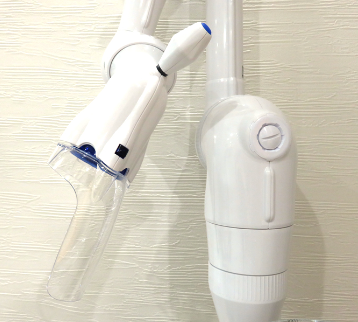 口腔外バキュームを導入しています