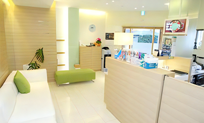 清潔感のある院内