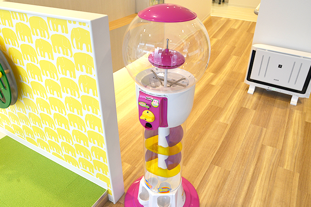 お子様が安心して治療を受けられます