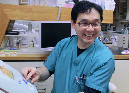 院長の扇山　隆