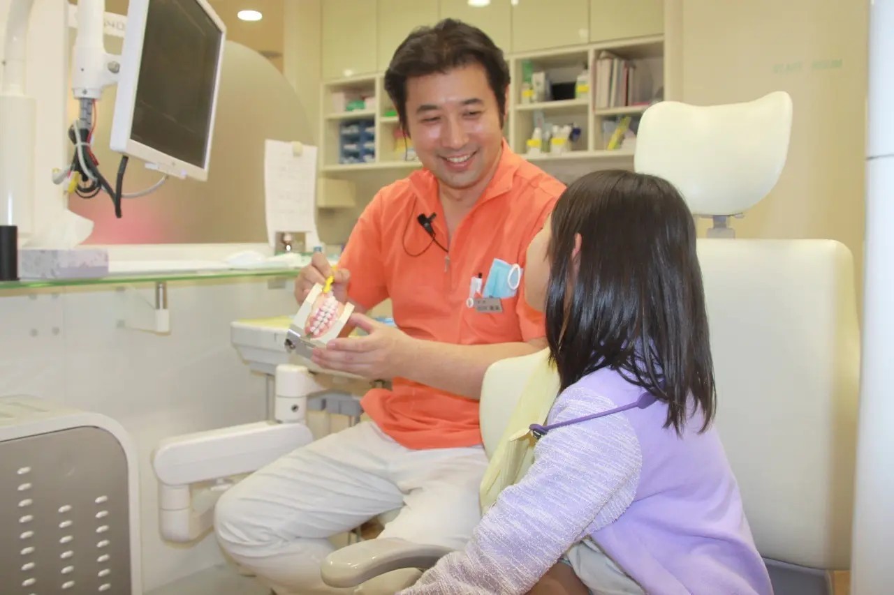 痛みへの配慮と段階的な慣れを大切にした小児歯科治療を行っています