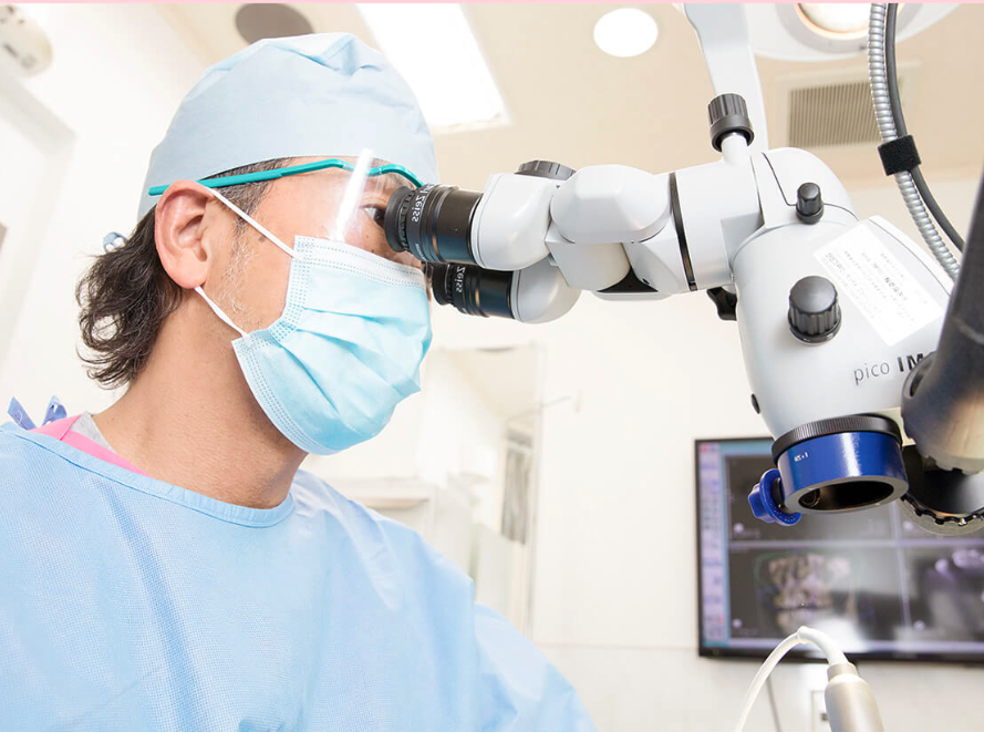 治療は経験豊富な専門医が担当し、CTによる三次元分析を行うことで、難しい症例にも対応可能です