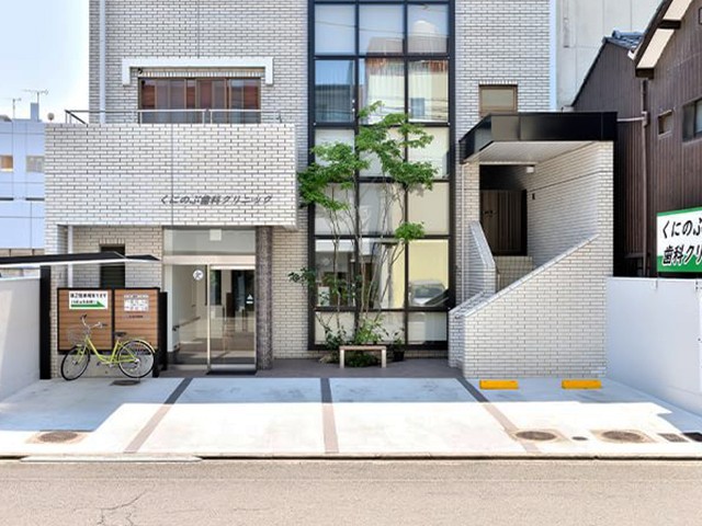 ①外観②受付③キッズスペース