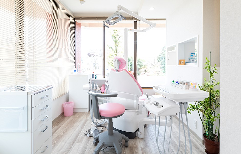 リラックスして診療が受けられる個室診療室です