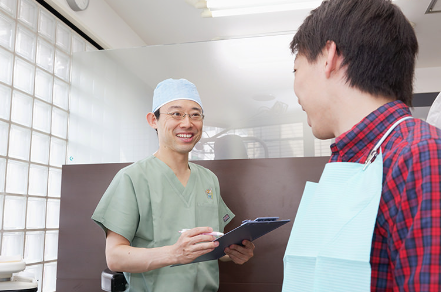 気軽に通っていただける環境を整えております