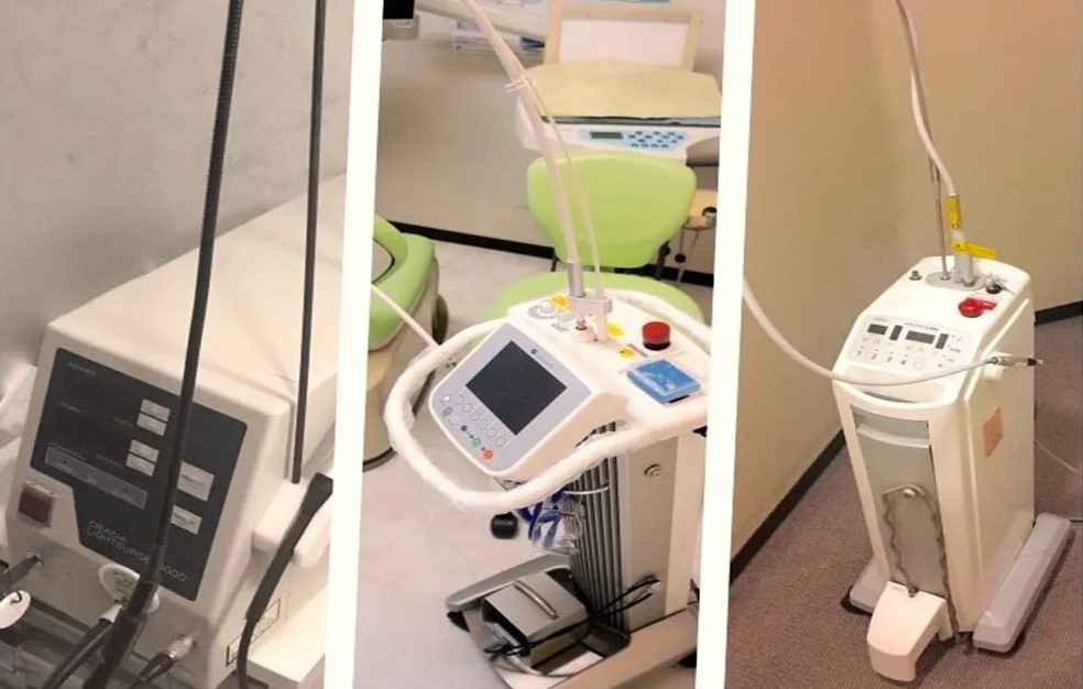 疾患に応じたレーザー機器を使用します