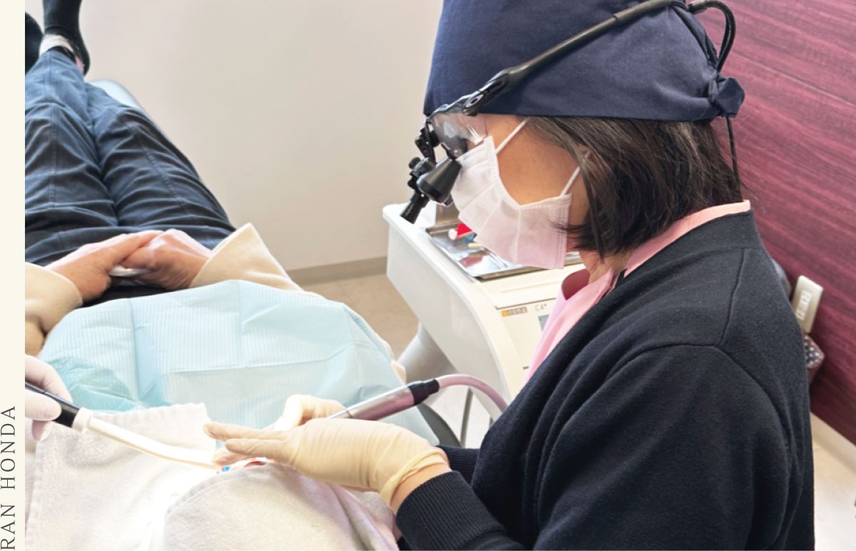 歯科衛生士は担当制です