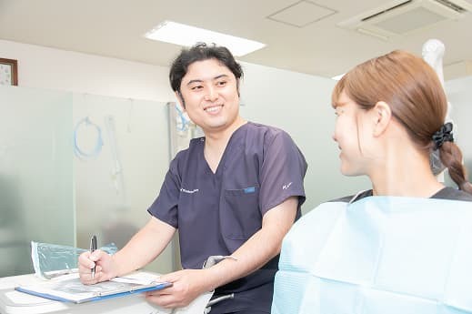 丁寧なカウンセリングを心がけています