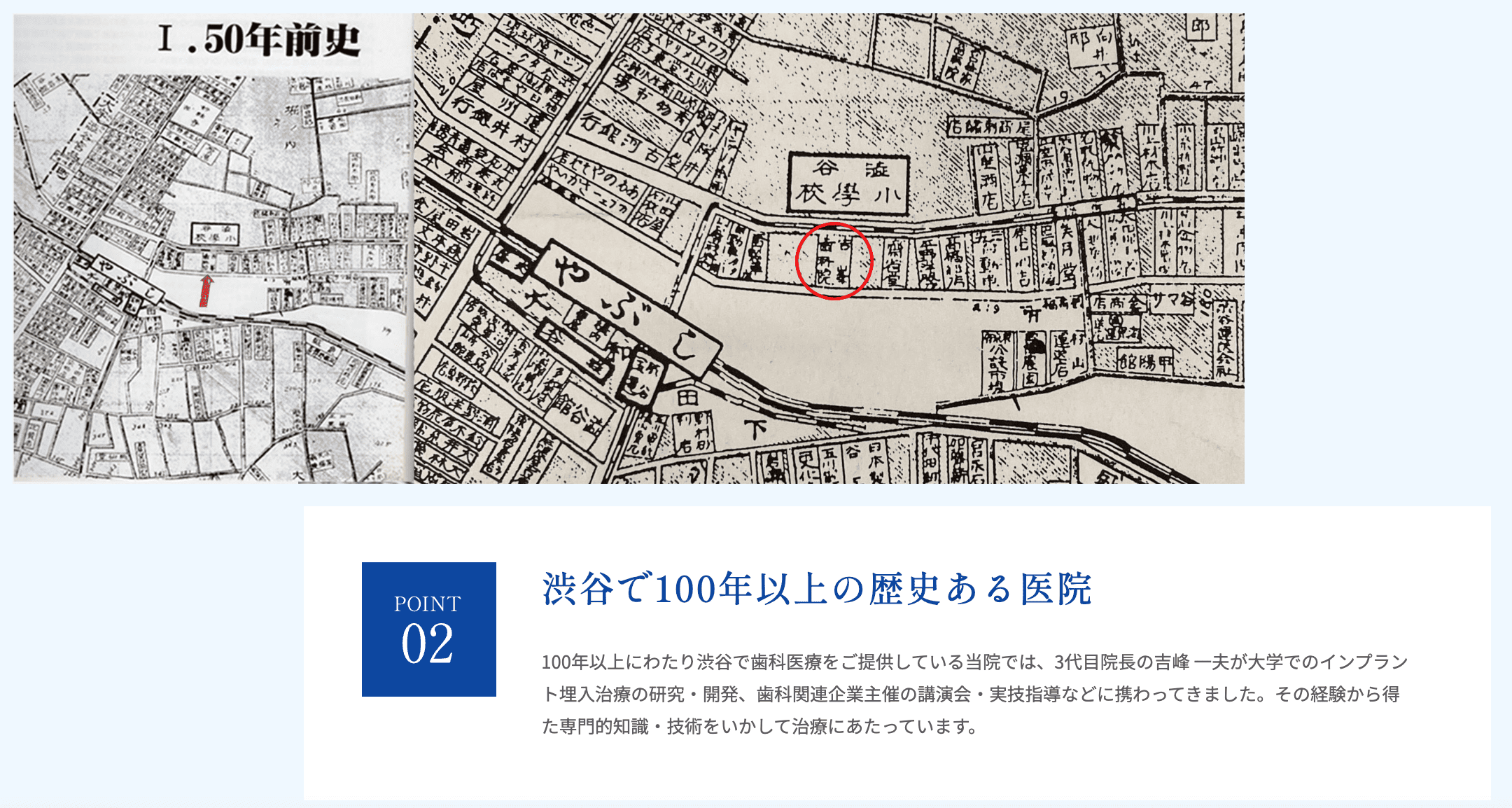 ①②③吉峰歯科医院の特長