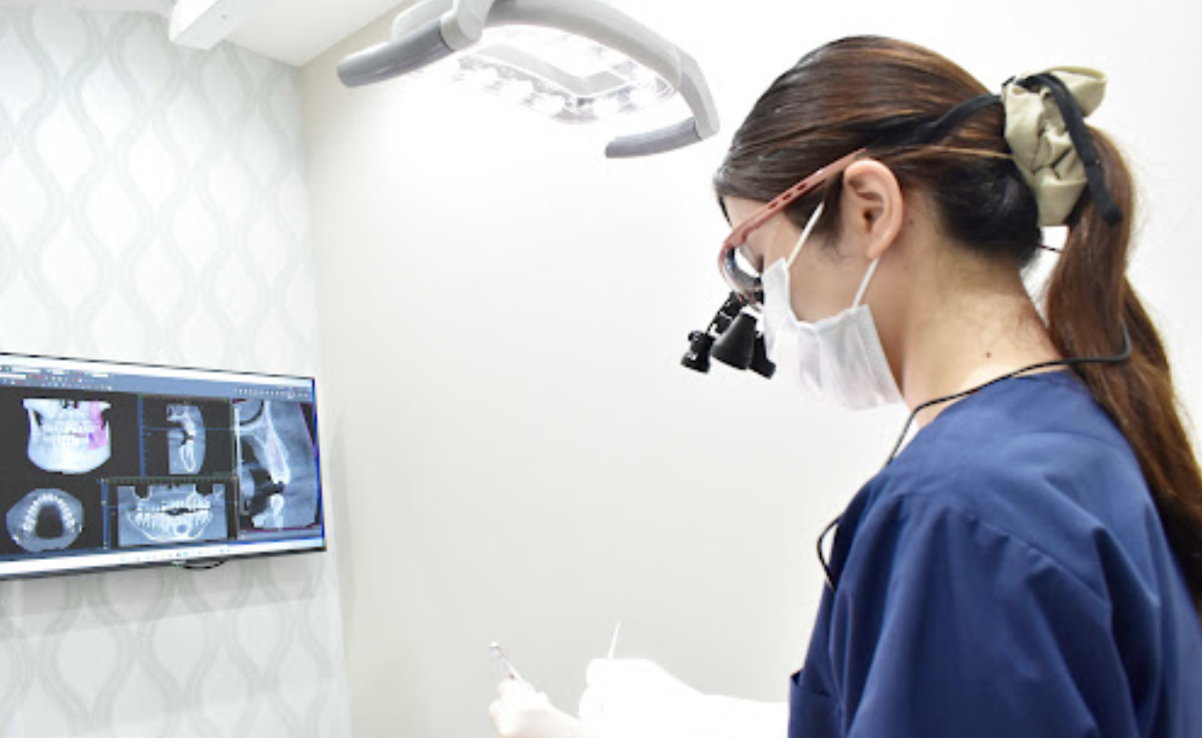 歯周病治療の様子