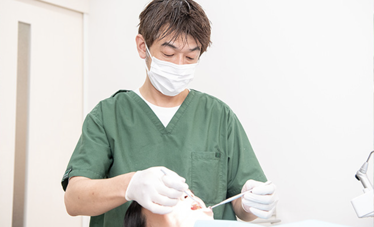 患者様にとって負担の少ない治療を心掛けています