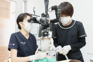 CTやマイクロスコープなどの精密機器を活用しています