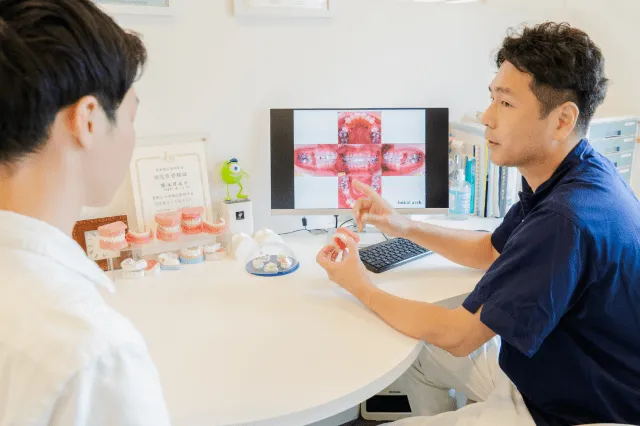 患者様の将来を見据えた診療体制が整えられています