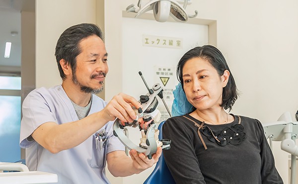 噛み合わせや見た目など全体的な改善を図っています