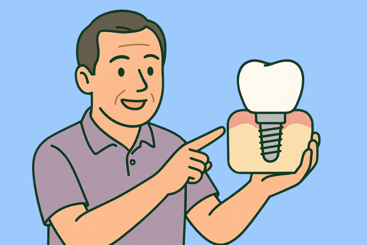 インプラント治療-自分の歯のような噛み心地を取り戻せるインプラント治療