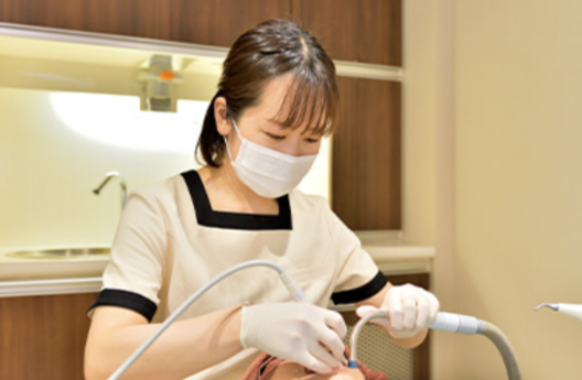 毎回同じ歯科衛生士が対応