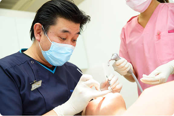 顎関節症は、マウスピースでの治療やクセの改善アドバイスをしております。