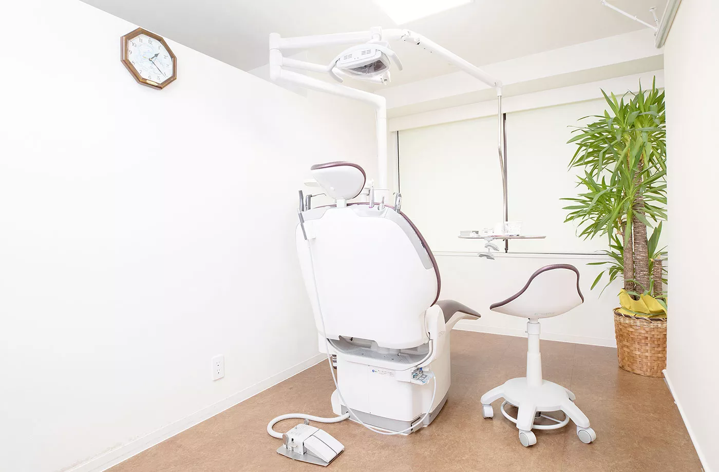 1〜2回の通院で治療