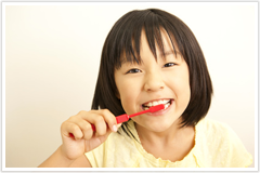 小さな頃からのケアが重要です