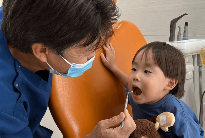 お子様が楽しく通える小児歯科治療