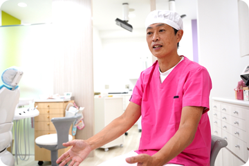 医院内風景・院長