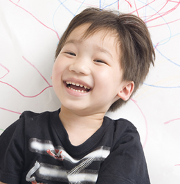 お子様がリラックスできる環境づくりを心がけています