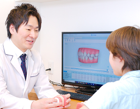 丁寧なカウンセリング