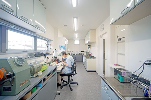 技工室を備えています