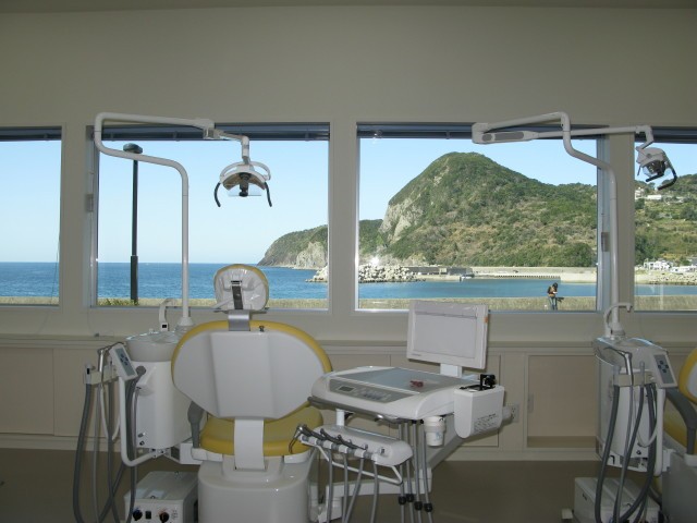 診療室からの眺め