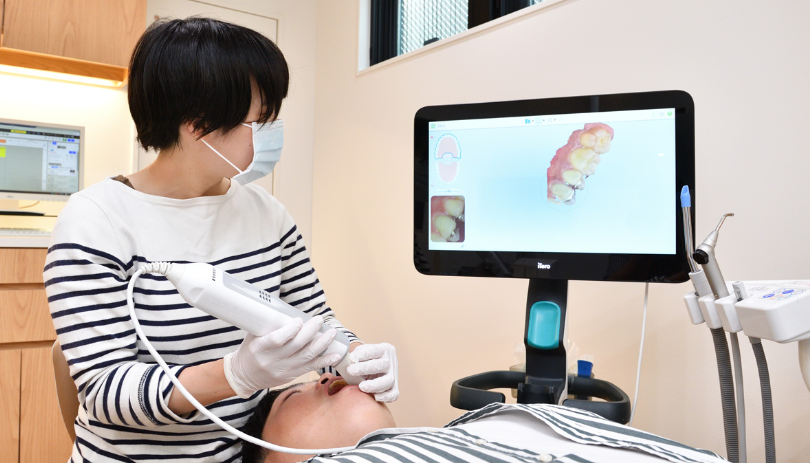 お子様に合わせた虫歯治療を行います