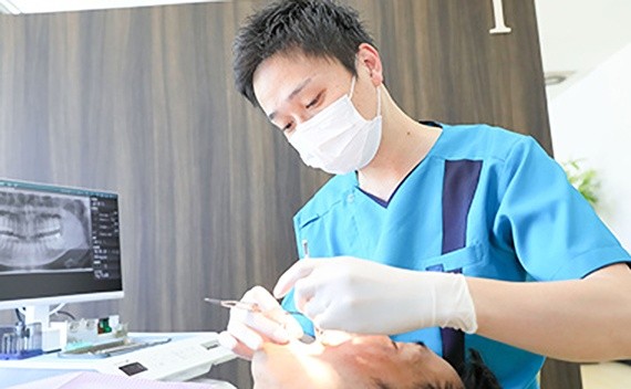 歯周病対策には定期的な検診が有効です