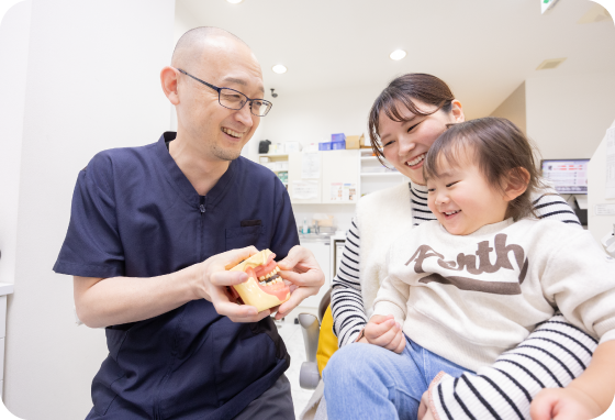 笑顔に満ちた、清潔感があり、明るい医院づくり