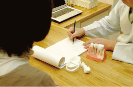 丁寧なカウンセリング