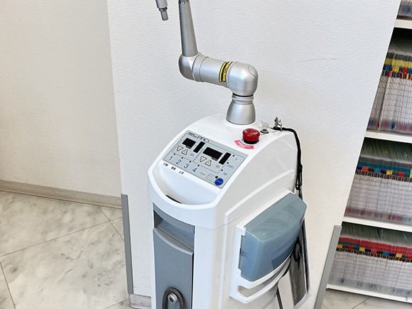 レーザーによる治療