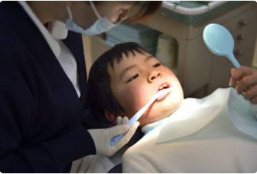 小児歯科での写真