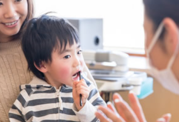 歯医者さんにゆっくりと慣れていきましょう