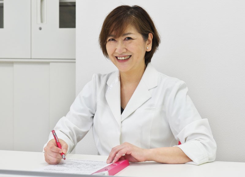 女性ならではのきめ細かい対応です