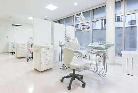 半個室の診療室