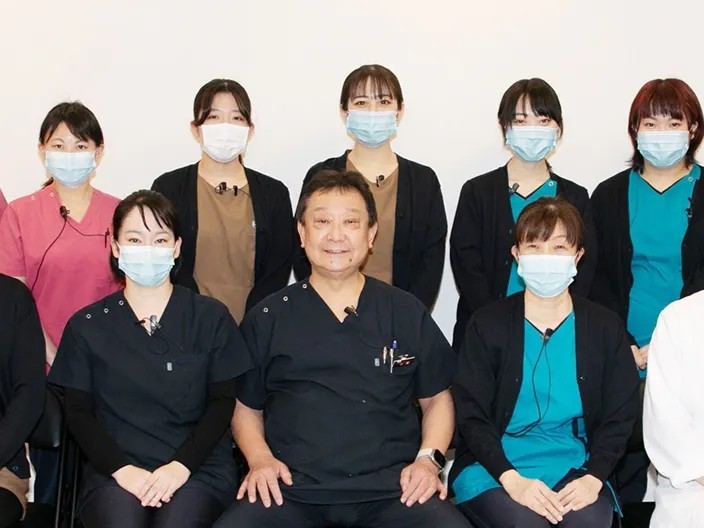 歯科医師をはじめスタッフ一同が常に学ぶ姿勢を大切にしています