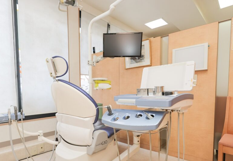 ①診療室②レントゲン③スタッフ