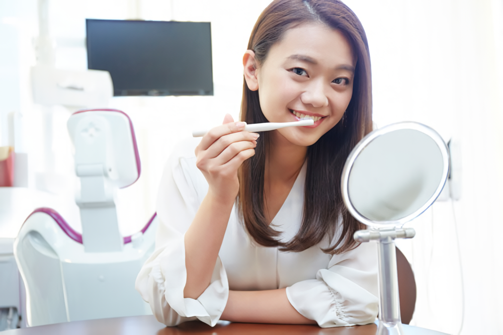 毎日の歯磨きを丁寧に行いましょう