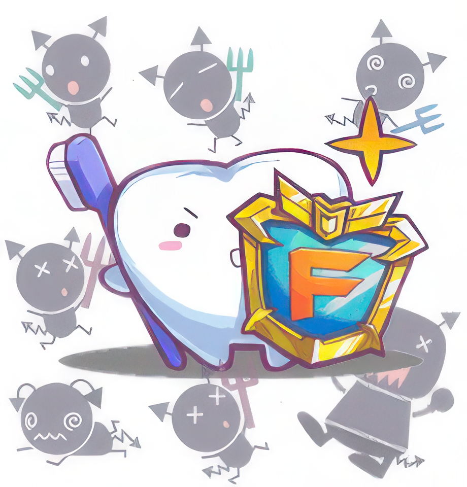 フッ素塗布で虫歯予防