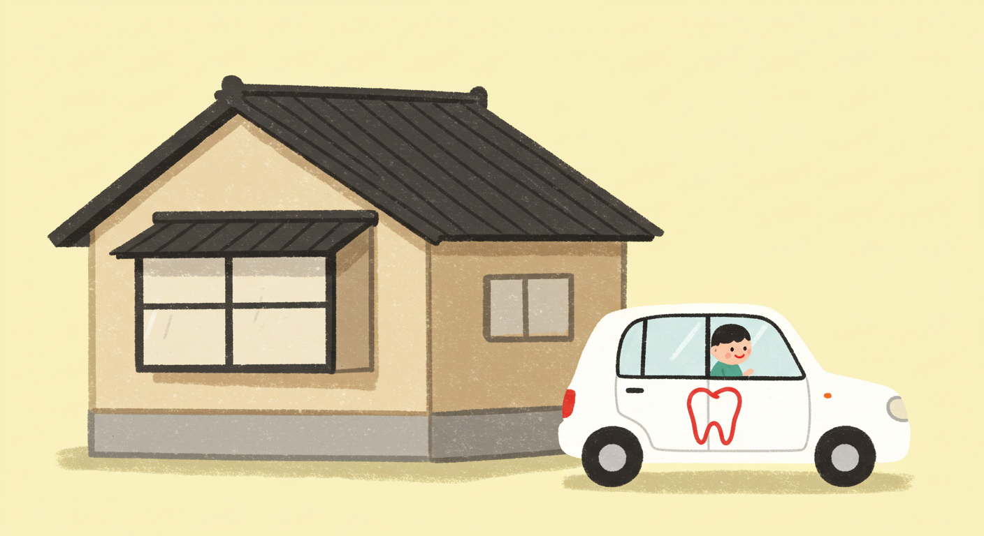 ご自宅で受ける安心の歯科ケア