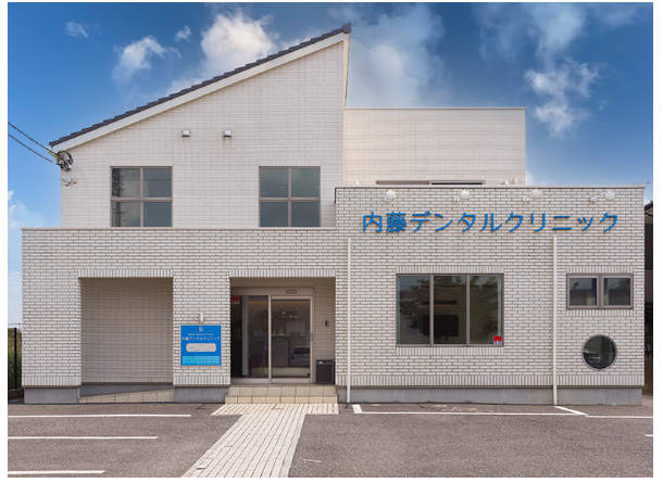 ①外観②待合い③診療室